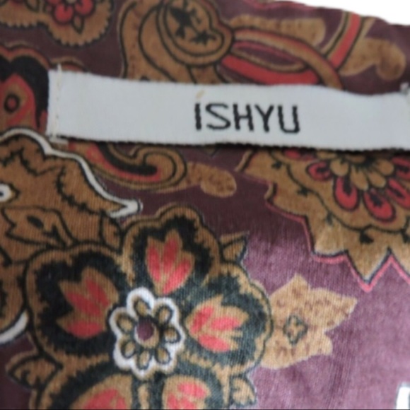 Ishyu Boho Paisley Skirt Womens 6 - Picture 6 of 8